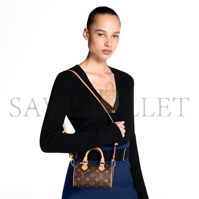 LOUIS VUITTON NANO SPEEDY M81085 (16*10*7.5cm)